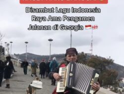 Gokil!! Pengamen di Georgia Bawakan Lagu Indonesia Raya